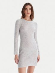Marella Sukienka dzianinowa Arles 2523326042 Écru Slim Fit. Sukienki Marella, xxl, bez wzorów, z dzianiny, bez kołnierzyka, bez ramiączek. Za 1,119.00 zł.