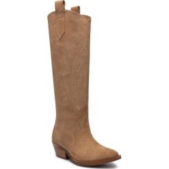 Muszkieterki L37 - Let's Get Lost SW15 Brown. Brązowe kozaki L37, ze skóry, bez obcasa, na obcasie, bez zapięcia. Za 899.00 zł.