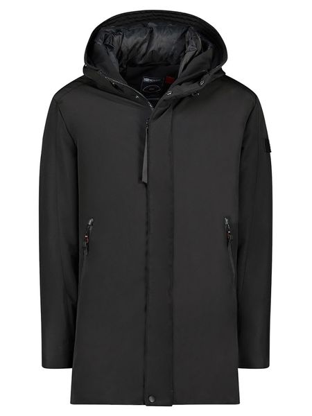 Geographical Norway Parka "Banage" w kolorze czarnym rozmiar: M. Czarne parki Geographical Norway, m, bez kaptura. Za 224.95 zł.