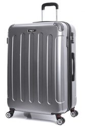 BlueStar Walizka "Tunis" w kolorze srebrnym - 41 x 65 x 26 cm rozmiar: onesize. Szare walizki BlueStar, bez wzorów. Za 173.99 zł.