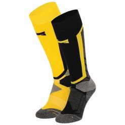 Skarpety snowboardowe Xtreme, 2 par, Multi Żółty. Żółte skarpety XTREME SOCKSWEAR, bez wzorów. Za 151.99 zł.
