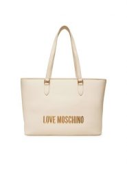 LOVE MOSCHINO Torebka JC4190PP1NKD0110 Beżowy. Brązowe torebki klasyczne Love Moschino, bez wzorów, ze skóry, bez dodatków. Za 1,059.00 zł.