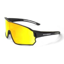 Okulary rowerowe / sportowe przeciwsłoneczne ROCKBROS (10135B). Okulary przeciwsłoneczne ROCKBROS, bez wzorów, sportowe. Za 68.00 zł.
