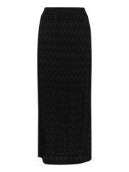 Kaffe Spódnica w kolorze czarnym rozmiar: L. Czarne spódnice Kaffe, na co dzień, l, bez wzorów, maxi, proste. Za 91.77 zł.