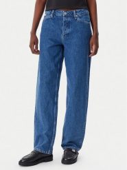 Calvin Klein Jeans Jeansy 90's J20J225134 Granatowy Loose Fit. Niebieskie jeansy Calvin Klein Jeans, s, bez wzorów. Za 239.99 zł.