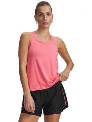 Under Armour Top sportowy w kolorze różowym rozmiar: XS. Różowe koszulki sportowe Under Armour, bez wzorów, z materiału, bez ramiączek, outdoorowe. Za 77.95 zł.