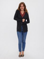 Vero Moda Kardigan w kolorze czarnym rozmiar: XXL. Czarne kardigany Vero Moda, s, bez wzorów, z materiału. Za 97.05 zł.