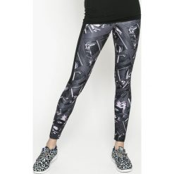 Reebok - Legginsy. Czarne legginsy Reebok, s, bez wzorów, z dzianiny, z podwyższonym stanem. W wyprzedaży za 119.90 zł.