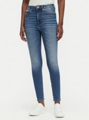 Calvin Klein Jeans Jeansy LV047G924G Granatowy Skinny Fit. Niebieskie jeansy Calvin Klein Jeans, bez wzorów. Za 409.99 zł.