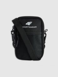 4F Saszetka - czarna Uniwersalny. Czarne torby na ramię 4f, bez wzorów, z materiału, eleganckie, na ramię, bez dodatków. Za 69.99 zł.