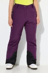 Damskie Spodnie funkcyjne HYPRAR wodoodporne zapięcie na rzep. Czerwone spodnie narciarskie Ulla Popken, plus size, bez wzorów, z elastanu, narciarskie. Za 599.99 zł.