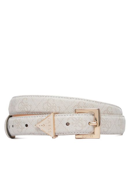Guess Pasek Damski BW9291 P5425 Beżowy. Brązowe paski Guess, z aplikacjami, ze skóry. Za 155.99 zł.