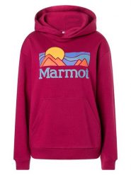 Marmot Bluza "Coastal" w kolorze czerwonym rozmiar: M. Czerwone bluzy Marmot, m, bez wzorów, z kapturem. Za 145.94 zł.