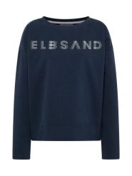 ELBSAND Bluza "Aliska" w kolorze granatowym rozmiar: L. Niebieskie bluzy ELBSAND, l, bez wzorów, bez kaptura. Za 152.12 zł.