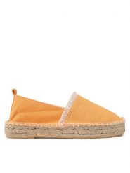 Jenny Fairy Espadryle H050721-XX Pomarańczowy. Brązowe espadryle Jenny Fairy, bez wzorów, z materiału, bez obcasa, bez zapięcia. Za 129.99 zł.