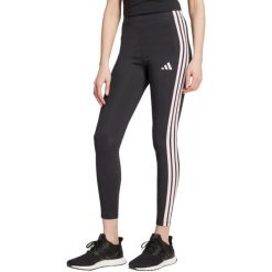 Legginsy damskie adidas Essentials 3-Stripes Cotton czarne JW1815. Czarne legginsy Adidas, l, bez wzorów, z bawełny, z podwyższonym stanem. Za 99.00 zł.