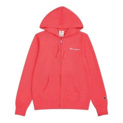Damska Bluza Z Kapturem Zapinana Na Zamek Błyskawiczny. Czerwone bluzy Champion, bez wzorów, z kapturem. Za 318.99 zł.