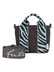 Fritzi aus Preußen Torebka w kolorze brązowo-błękitnym - 20 x 15,5 x 7 cm rozmiar: onesize. Brązowe torby na ramię Fritzi aus Preußen, bez wzorów, z materiału, przez ramię, bez dodatków. Za 180.91 zł.