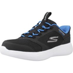 Kapcie SKECHERS RUN 400 V2 TURBO BRISK Czarny. Czarne obuwie domowe Skechers, bez wzorów, z syntetyku, bez zapięcia. Za 207.63 zł.