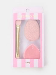 Zestaw do maseczek - różowy. Czerwone body Sinsay, l, bez wzorów. W wyprzedaży za 5.99 zł.