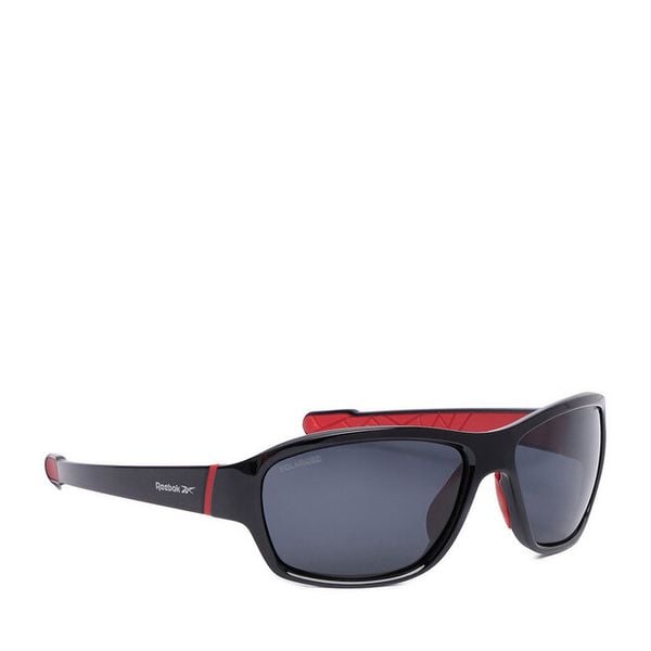 Okulary przeciwsłoneczne Reebok. Czarne okulary przeciwsłoneczne Reebok, bez wzorów. Za 149.99 zł.