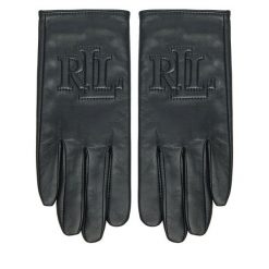 Rękawiczki Damskie LAUREN RALPH LAUREN. Czerwone rękawiczki Lauren Ralph Lauren, bez wzorów. Za 619.99 zł.