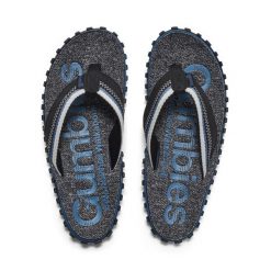Japonki GUMBIES CAIRNS FLIP-FLOPS UNISEX. Niebieskie klapki Gumbies, bez wzorów, bez obcasa. Za 89.99 zł.