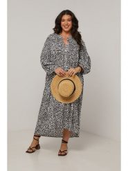 Curvy Lady Sukienka w kolorze czarnym rozmiar: 40/42. Czarne sukienki Curvy Lady, na co dzień, bez wzorów, klasyczne, bez kołnierzyka, bez ramiączek, maxi, proste. Za 153.71 zł.