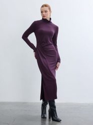 BGN Sukienka w kolorze fioletowym rozmiar: 38. Różowe sukienki BGN, na imprezę, bez wzorów, bez kołnierzyka, bez ramiączek, maxi. Za 174.02 zł.