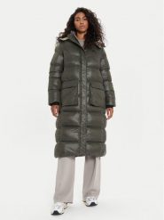 Whistler Płaszcz zimowy Lakewood W Long Puffer W243266 Zielony Regular Fit. Zielone płaszcze Whistler, na zimę, bez wzorów, z syntetyku, bez kaptura. Za 519.99 zł.