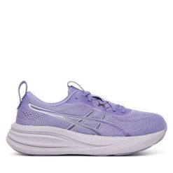 Buty do biegania Asics. Fioletowe obuwie sportowe Asics, bez zapięcia, do biegania. Za 489.99 zł.
