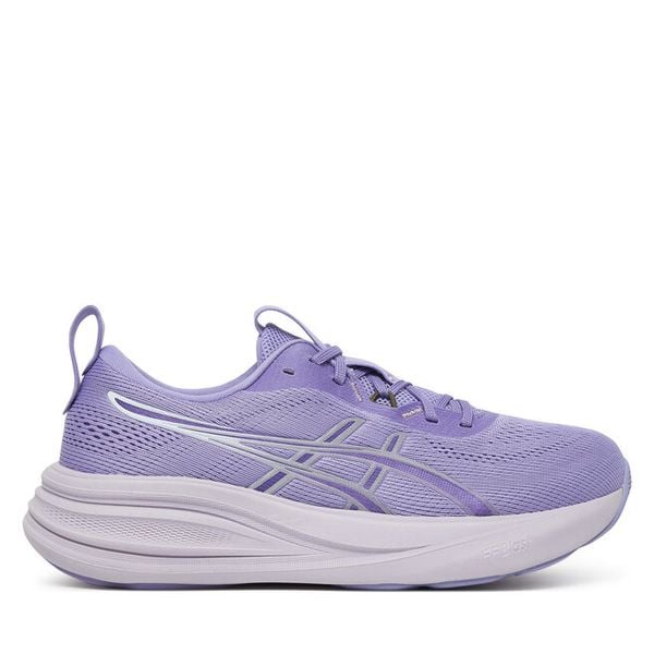 Buty do biegania Asics. Fioletowe obuwie sportowe Asics, bez zapięcia, do biegania. Za 389.99 zł.