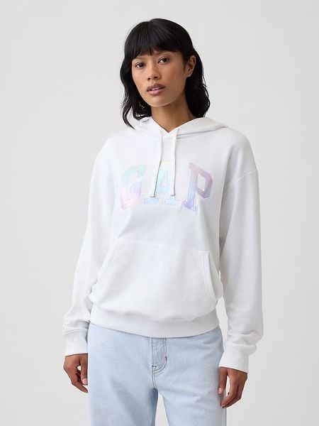 GAP Bluza w kolorze białym rozmiar: XXL. Białe bluzy GAP, s, bez wzorów, z materiału, z kapturem. Za 134.95 zł.