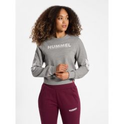 Bluza damska Hummel Legacy. Szare bluzy Hummel, xl, bez wzorów, bez kaptura. Za 188.00 zł.