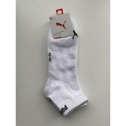 Skarpety unisex Puma QUARTER. Białe skarpety Puma, bez wzorów. Za 71.99 zł.