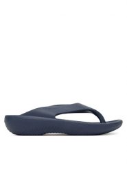 Crocs Japonki Mellow Recovery Flip 211100 Granatowy. Niebieskie klapki Crocs, bez wzorów, z tworzywa sztucznego, bez obcasa. Za 179.99 zł.