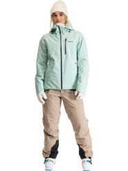 Bergans Kurtka narciarska "Oppdal" w kolorze zielonym rozmiar: S. Zielone kurtki narciarskie Bergans, s, bez wzorów, z materiału, bez kaptura, narciarskie. Za 1,136.72 zł.