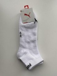 Skarpety unisex Puma QUARTER. Czarne skarpety Puma, bez wzorów, z syntetyku. Za 71.51 zł.