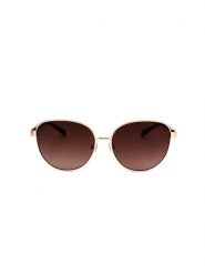 Karen Millen Damskie okulary przeciwsłoneczne w kolorze złoto-brązowym rozmiar: 57. Brązowe okulary przeciwsłoneczne Karen Millen, bez wzorów, z tworzywa sztucznego, wakacyjne. Za 209.95 zł.