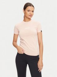 Ellesse T-Shirt SGP16458 Różowy Regular Fit. Czerwone t-shirty Ellesse, bez wzorów, z bawełny, bez kołnierzyka, bez ramiączek. Za 59.99 zł.