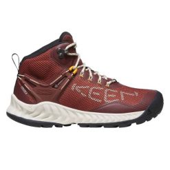 Buty trekkingowe damskie Keen Nxis Evo Wp Mid. Czerwone trekkingi Keen. Za 386.00 zł.