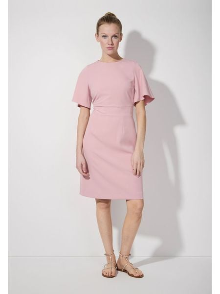 More & More Sukienka w kolorze jasnoróżowym rozmiar: 32. Różowe sukienki More & More, bez wzorów, bez kołnierzyka, bez ramiączek, midi. Za 174.95 zł.