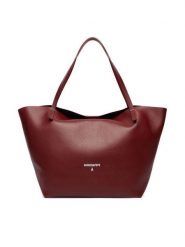 Patrizia Pepe Torebka 2B0130/L148-B861 Brązowy. Brązowe shopper Patrizia Pepe, bez wzorów, ze skóry, bez dodatków. Za 1,289.99 zł.