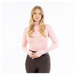 Damski sweter z golfem ANKY ATC252301. Czerwone swetry ANKY, na zimę, bez wzorów, bez ramiączek. Za 283.00 zł.
