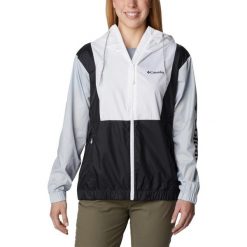 Damska wiatrówka Columbia Lily Basin. Czarne kurtki sportowe Columbia, xs, bez wzorów, bez kaptura, trekkingowe. Za 149.99 zł.