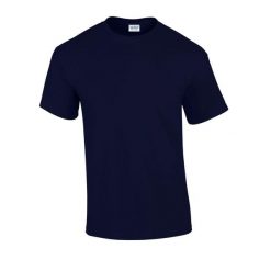 Ultra Bawełniana Koszulka Unisex Dla Dorosłych. Niebieskie bluzki GILDAN, xl, bez wzorów, z bawełny, sportowe, bez kołnierzyka, bez ramiączek. Za 43.99 zł.