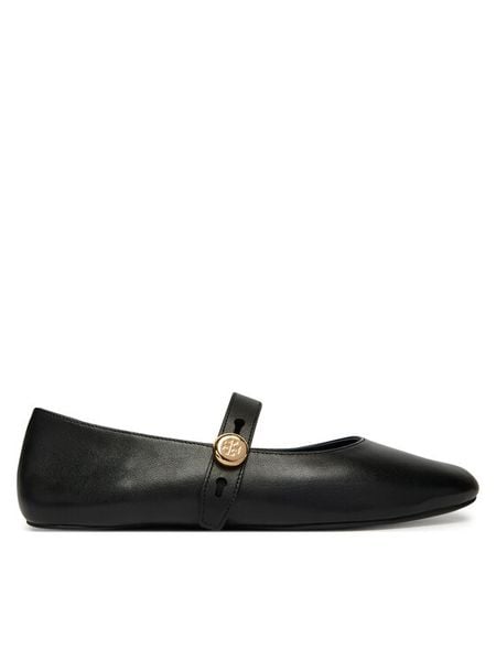 Tory Burch Baleriny 1Romy Mary Jane 84652 Czarny. Czarne baleriny Tory Burch, bez wzorów, ze skóry, bez obcasa. Za 1,094.99 zł.