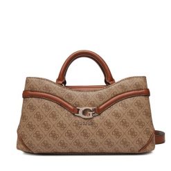 Torebka Guess. Brązowe torebki klasyczne Guess, z aplikacjami, bez dodatków. Za 679.99 zł.