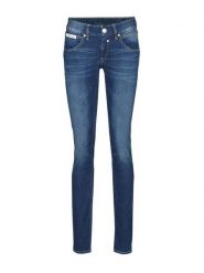 Herrlicher Dżinsy - Skinny fit - w kolorze niebieskim rozmiar: W27. Niebieskie jeansy Herrlicher, bez wzorów. Za 131.74 zł.