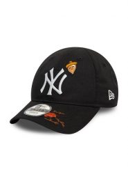 New Era Czapka z daszkiem Toddler Icon 9Forty 60565303 Czarny. Czarne czapki New Era, bez wzorów, z bawełny. Za 69.99 zł.